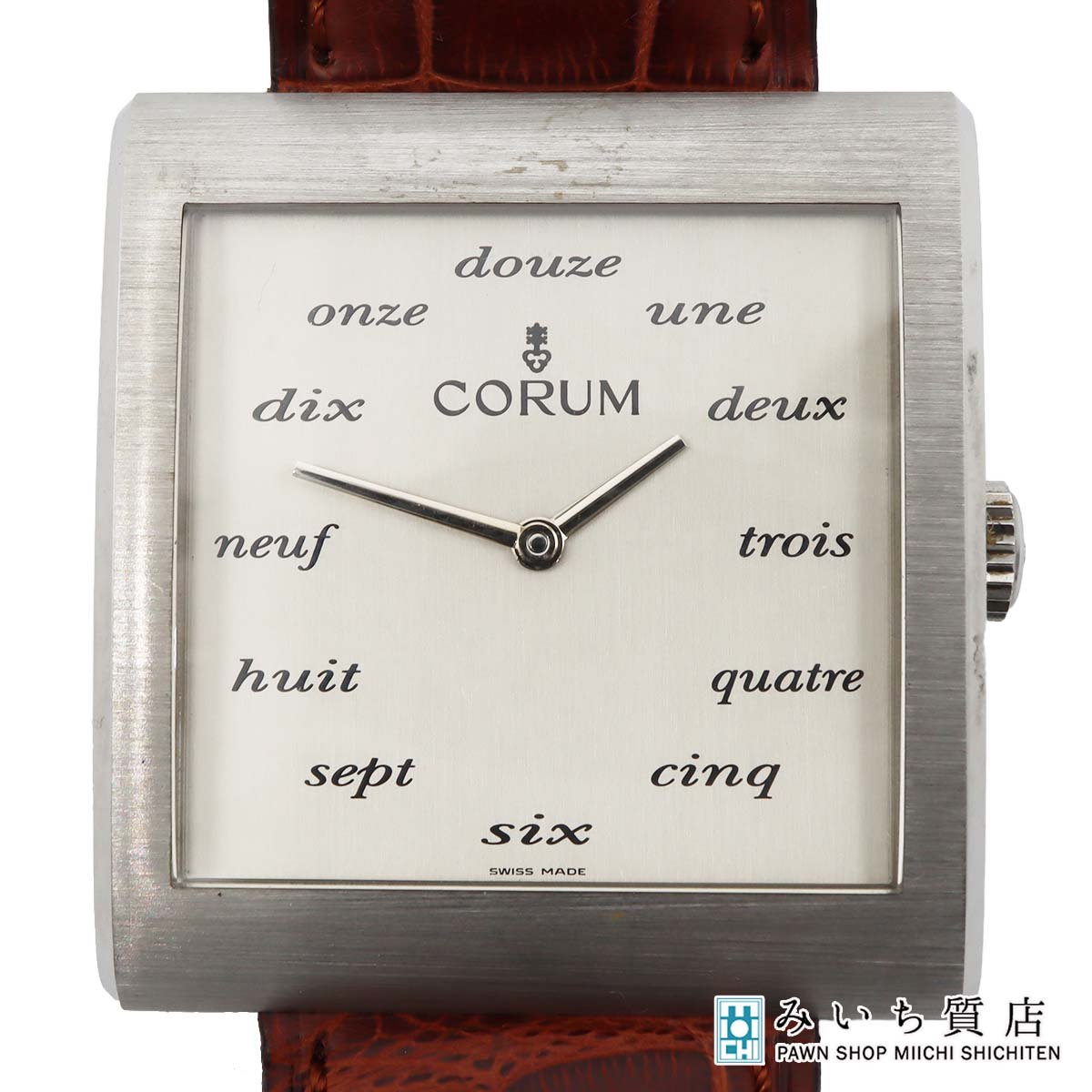 稼働 腕時計 CORUM コルム バッキンガム 手巻き 157.181.20 世界100本