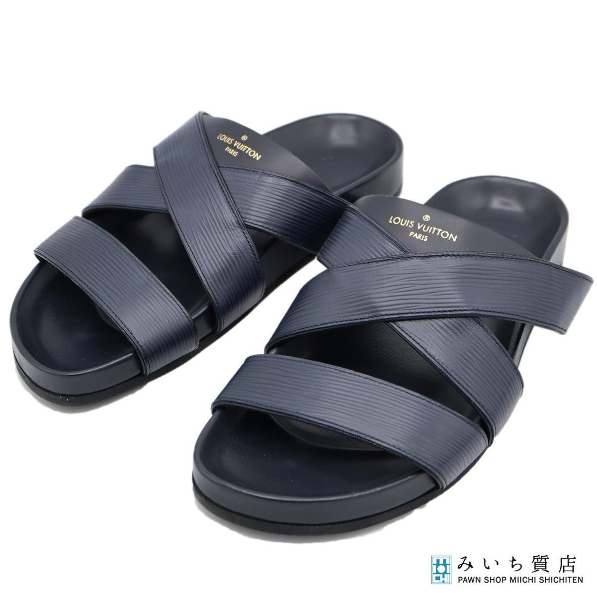 LOUIS VUITTON ルイヴィトン LV エピ フラットミュール サンダル 5