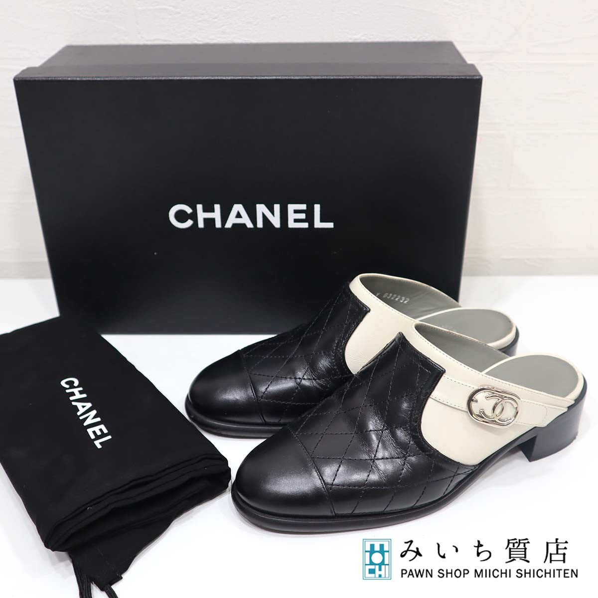 シャネル CHANEL 靴 ミュール G32232 X48035 約23cm 36 サイズサンダル