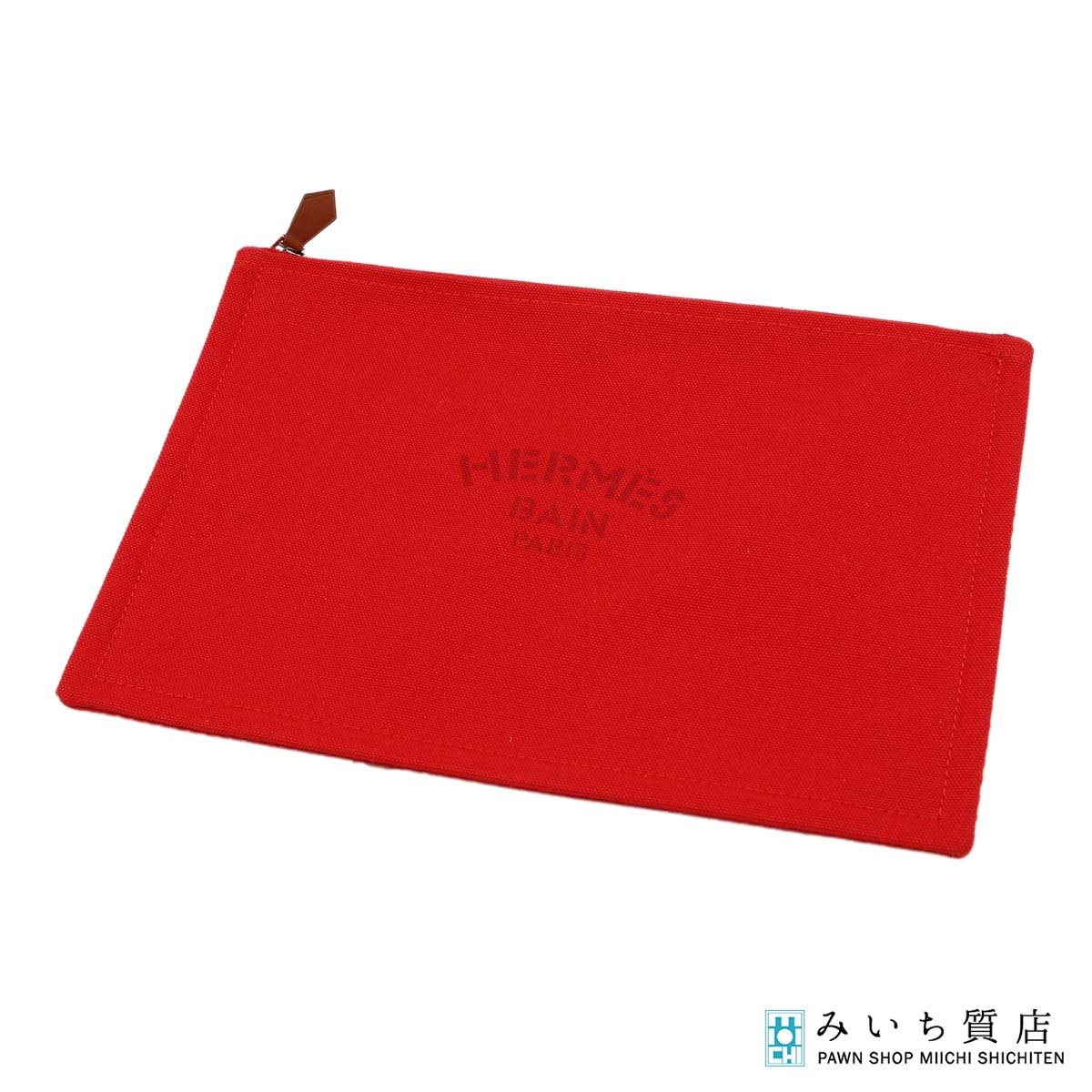 HERMES エルメス ポーチ ヨッティング GM フラットポーチ 化粧ポーチ