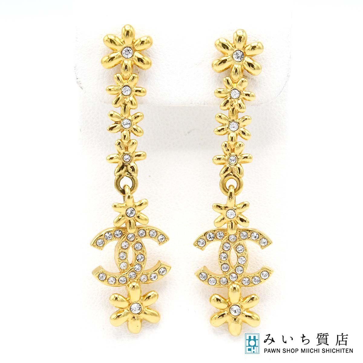 CHANEL シャネル ピアス ココマーク フラワー I23A ライン