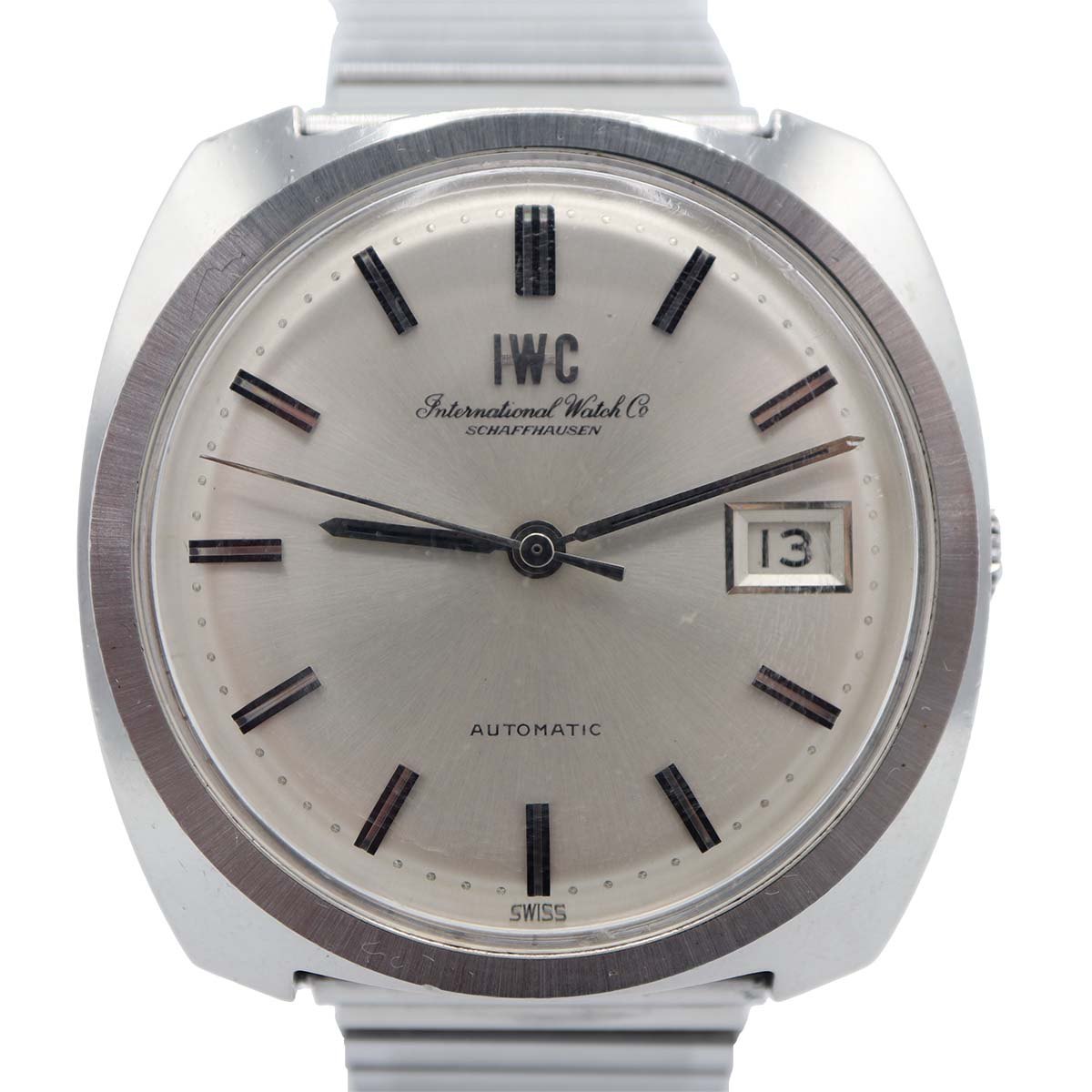 美品 動作良好 IWC シャフハウゼン オールドインター 自動巻き 稼働 腕時計 IWC シャフハウゼン 自動巻き オールドインター デイト