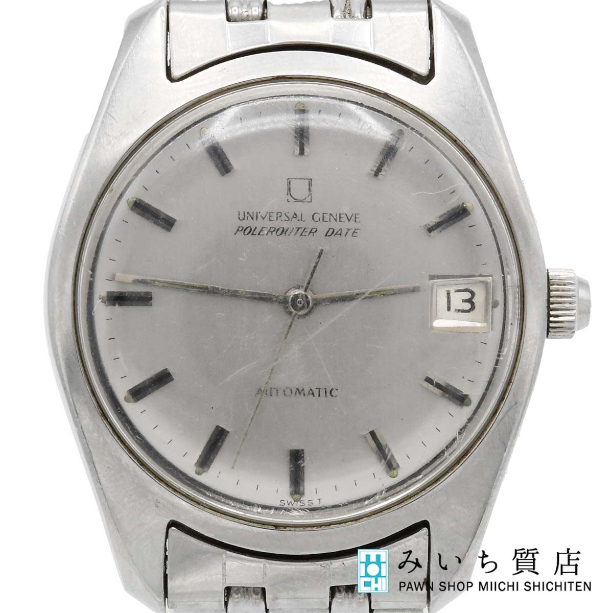 稼働 腕時計 UNIVERSAL GENEVE ユニバーサルジュネーブ 869115/05 自動