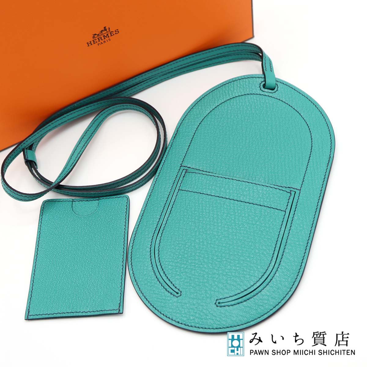 HERMES エルメス インザループトゥー ゴー GM D刻印 スマホケース 