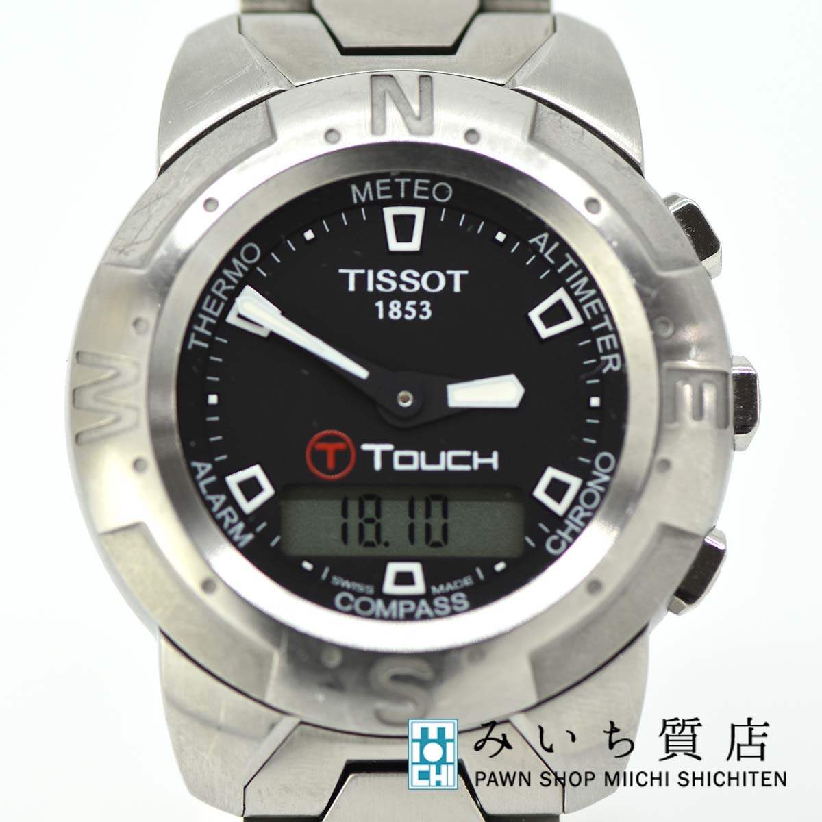腕時計 TISSOT ティソ Tタッチ 1853 QKQ-OR123891 Z252/352 20k282-2 