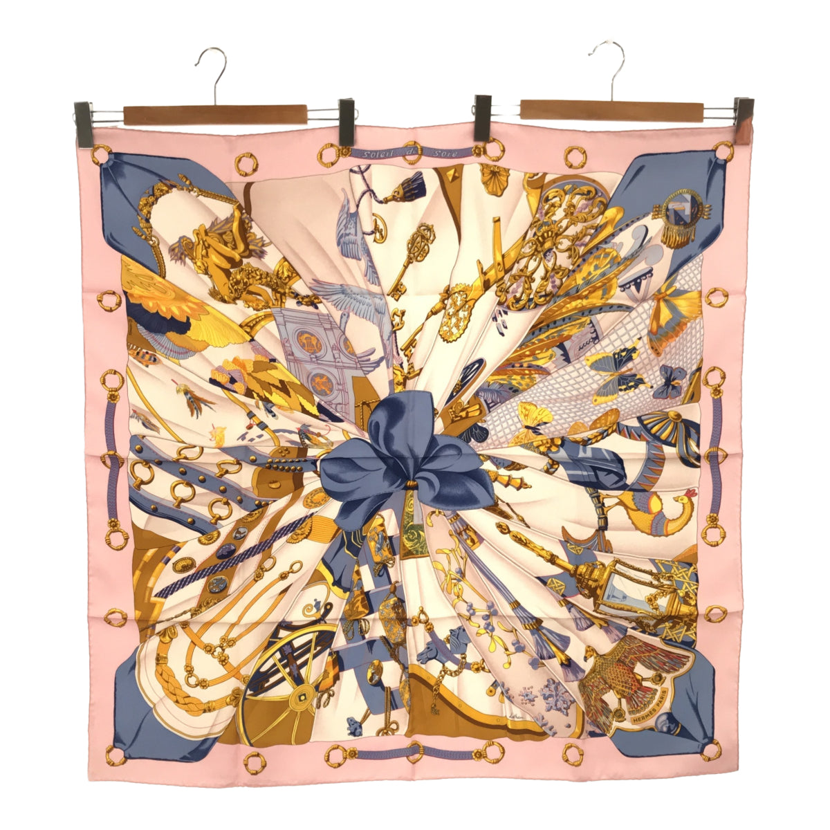 エルメス HERMES カレ90 シルク Soleil de Soie シルクの太陽 スカーフ