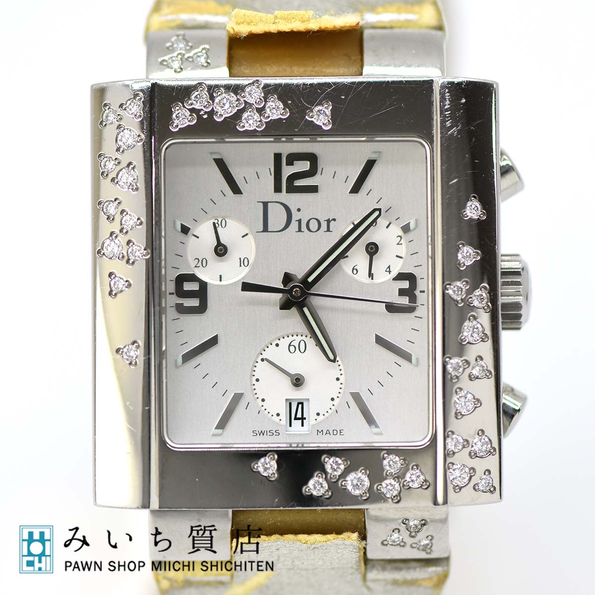 正規品【新品電池】ChristianDior/ダイヤベゼル D98-1014 - 腕時計 ...