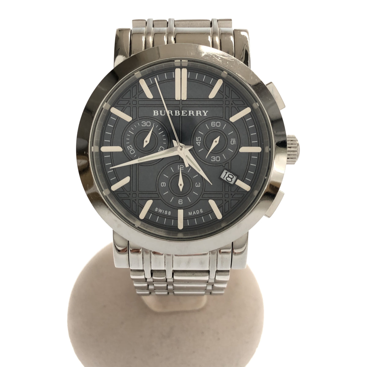 バーバリー 腕時計 BU1360 BURBERRY クロノ デイト メンズ