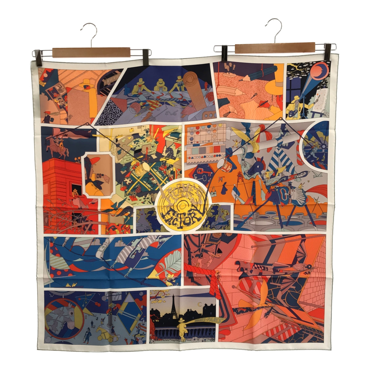 【HERMES】カレ90　新品未使用 ダブルフェイス エルメスファクトリー 未使用 エルメス HERMES カレ90 ダブルフェイス Hermes Factory