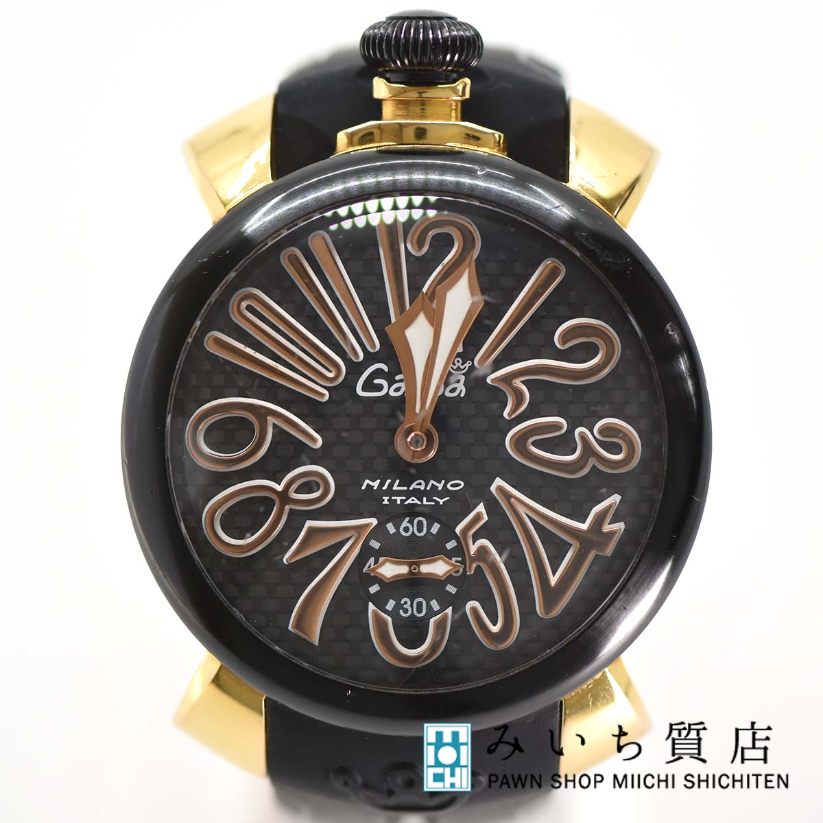 腕時計 ガガミラノ マヌアーレ 5014.01S 手巻き メンズ GaGa MILANO 23k32-1