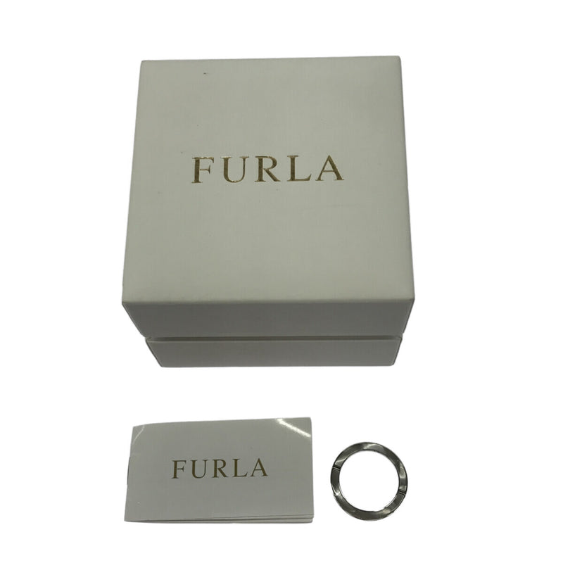 稼働 腕時計 FURLA フルラ 4251109504 クォーツ シルバー色文字盤 2025.08電池交換済 19S423-2