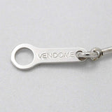 Vendome Aoyama ヴァンドーム青山 ネックレス ダイヤ フラワー K18 PT950 2.8g アクセサリー 箱有 eco1504