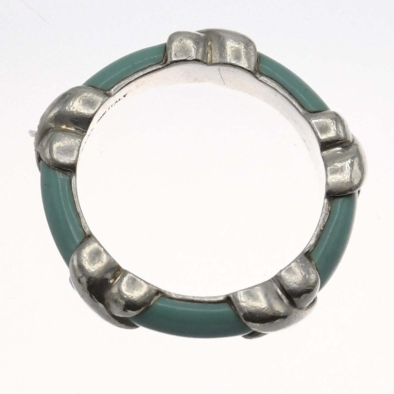 TIFFANY&Co. ティファニー リング シグネチャー ティファニーブルー 925 約5.1g アクセサリー 24k198-6