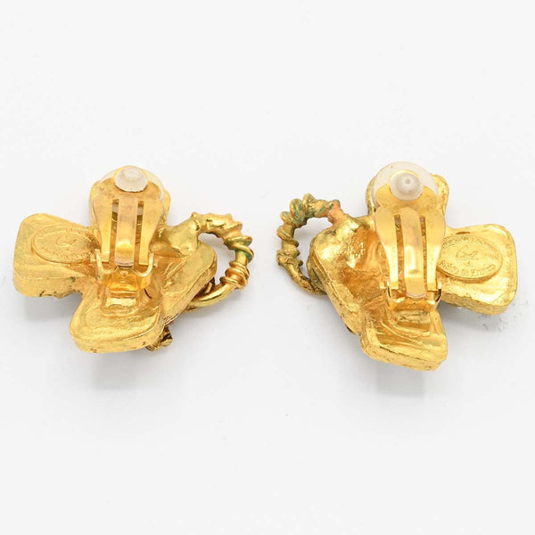 Christian Lacroix クリスチャンラクロア イヤリング 約28.8g ゴールドカラー アクセサリー 箱有 H20305