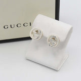 GUCCI グッチ ピアス インターロッキングG  925 約5.3g アクセサリー キャッチ社外品 箱 袋 H21118