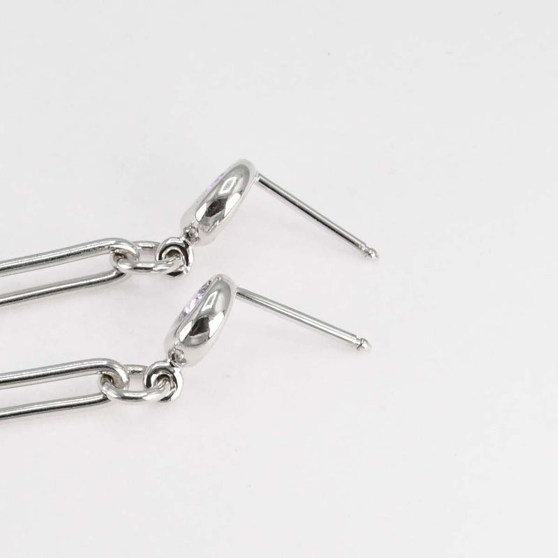 仕上済 CHAUMET ショーメ ピアス アノー サファイア ー 750 18K 9.7g ジュエリー gen106
