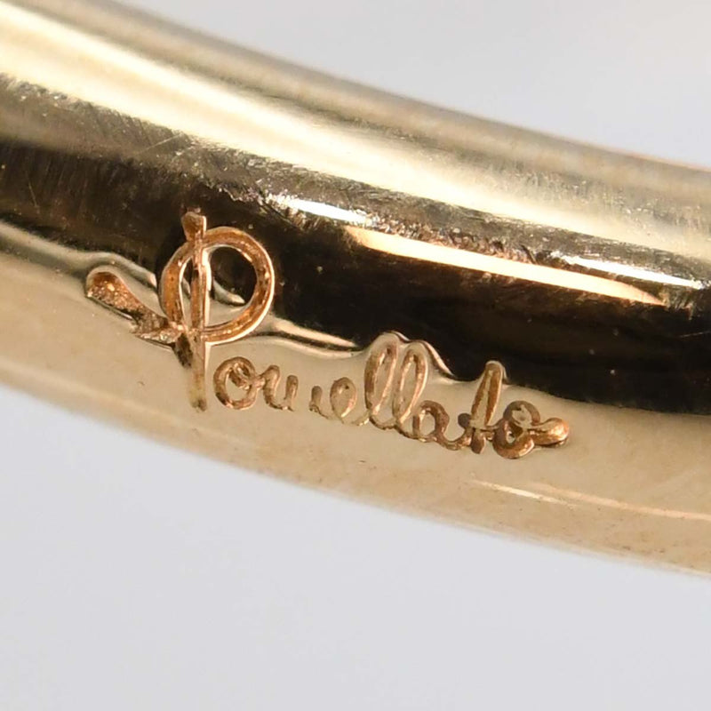 仕上済 Pomellato ポメラート リング ヌード クラッシック 約7.5号 750 8.1g 赤茶系 アクセサリー H12571