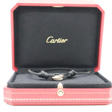 Cartier カルティエ コットンコード トリニティ ブレス Au750 総重量：約3g 替えコード 調整可能 アクセサリー プレゼント H15165