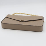 LOUIS VUITTON ルイヴィトン M68697 ポシェットフェリシー アンプラント トゥルトレール チェーンショルダー 付属品有 H18895