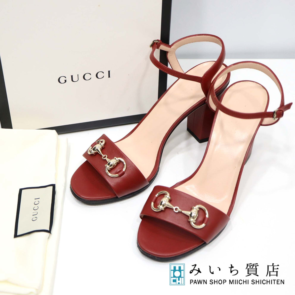 グッチGUCCI ホースビットミュール24cm レディースブランド靴GGシマ