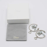 Christian Dior ディオール ピアス フラワー ラインストーン 約13.7g アクセサリー 箱袋 H1789