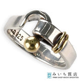 TIFFANY&Co. ティファニー リング フックアンドアイ 11号 925 750 約4.1g アクセサリー H19066-2
