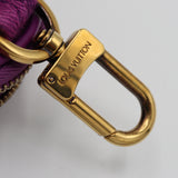 LOUIS VUITTON LV ルイヴィトン コインパース M68291 モノグラム デニム ラウンド ポーチ キーチェーン付 M4455