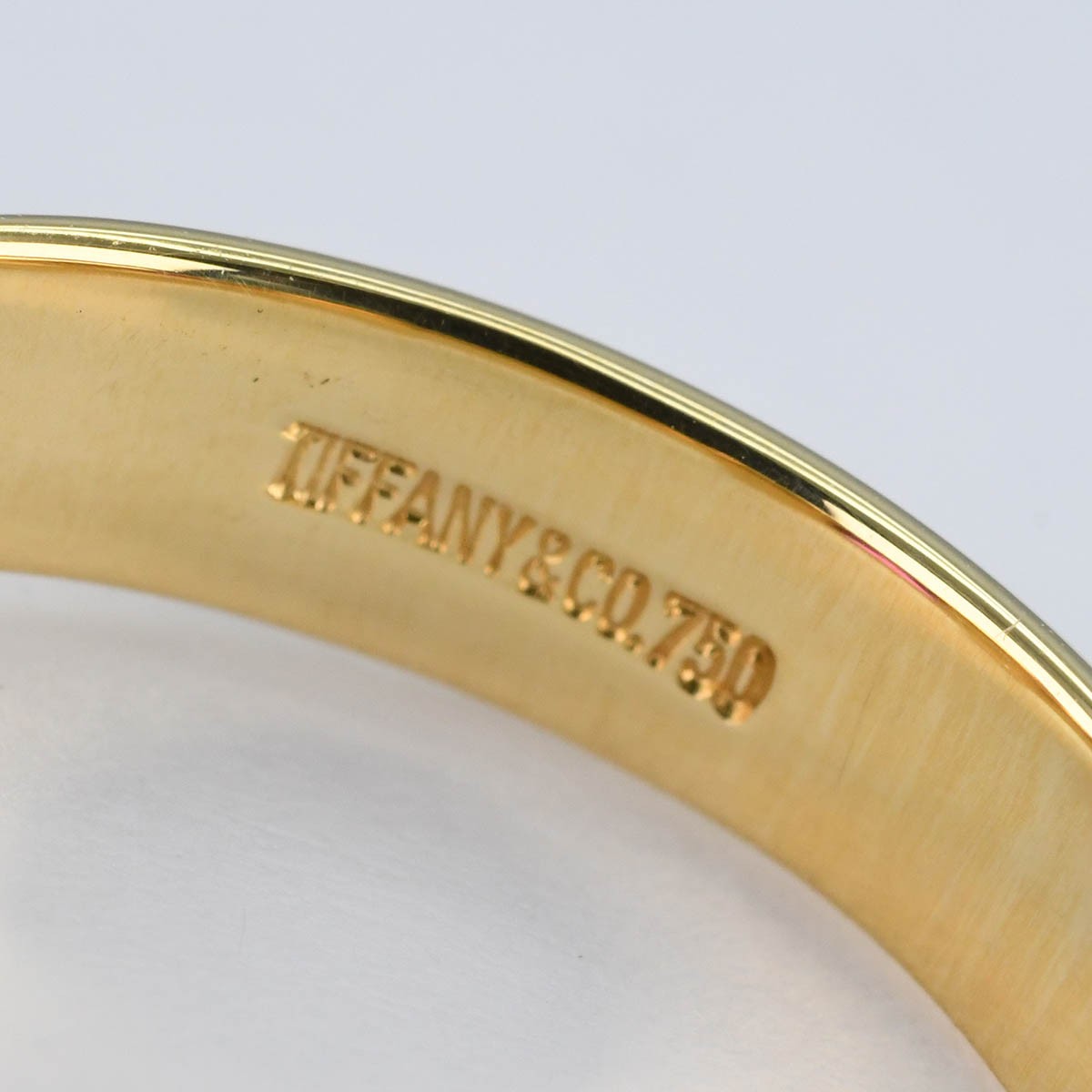 仕上済 TIFFANY＆Co. ティファニー ルビー スタッキング リング 指輪