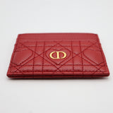 Christian Dior クリスチャン ディオール ハート カードケース パスケース CDロゴ レッド 赤色 25k142-1