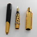 Cartier カルティエ 万年筆 パンテール ドゥ ペン先750 文房具 筆記用具 筆記未確認 H19375