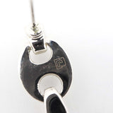 Paco Rabanne パコ ラバンヌ チェーン ピアス シルバー 約11.0g 箱袋あり M4361