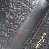 SAINT LAURENT YSL イヴサンローラン カードケース ミニウォレット 財布 ブラック H19384