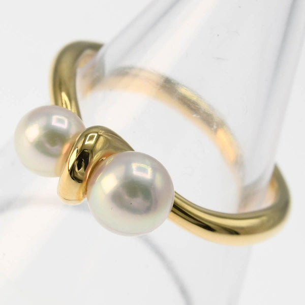 仕上済 MIKIMOTO ミキモト パール リング 指輪 K18 約12号 約4.3g ジュエリー k813