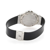 稼働 腕時計 HUBLOT ウブロ MDM 1520.100.1 クォーツ 黒文字盤 ラウンドフェイス デイト 2025.7電池交換済 M851