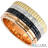 仕上済 Boucheron ブシュロン キャトルクラシック リング ラージ 指輪 750 T60 約18.5号 約18.7g 箱有 M2617