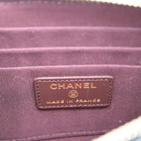 CHANEL シャネル フラグメントケース キャビアスキン マトラッセ クラシックポーチ ブラック×ゴールド 31番代 ギャラあり M3734
