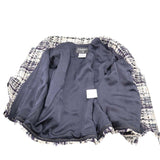 CHANEL シャネル ジャケット P28238 42 ホワイト ブラック レディース アウター 服 H20427