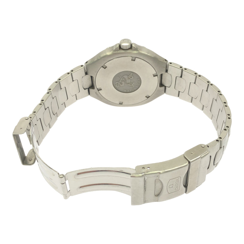 稼働 腕時計 OMEGA オメガ Seamaster シーマスター デイト 396.1062 cal.1438 黒色文字盤 2025年4月電池交換済 H18547