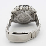 稼働 腕時計 EDOX エドックス CHRONOFFSHORE-1 クロノオフショア1 No.01114 自動巻 クロノグラフ 青色文字盤 箱・付属品有 M4320
