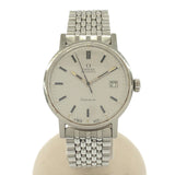 稼働 腕時計 OMEGA オメガ Geneve ジュネーブ 166.0098 cal.1481 デイト 自動巻き シルバ色文字盤 H17680