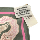 未使用 HERMES エルメス カレ90 Super Silk Quest スーパーシルククエスト シルク100％ グリーン系 服飾小物 H19940
