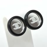 イヤリング CHANEL シャネル ココマーク ミラー 鏡 ヴィンテージ 95 C クルーズコレクション ブラック H1325