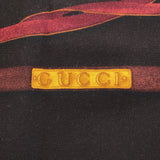 GUCCI グッチ 大判 ショール ストール ベルト デザイン ブラウン系 服飾小物 ok1396