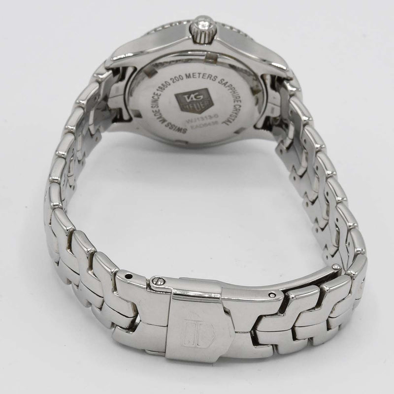 腕時計 稼働 TAG HEUER タグホイヤー WJ1313-0 クォーツ シェル文字盤 2025.10電池交換済 M4252