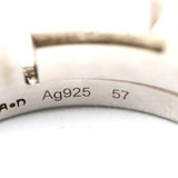 HERMES エルメス リング ムーブアッシュ ムーブアップリング 16.5号 サイズ57 SV925 8.3g アクセサリー M1295