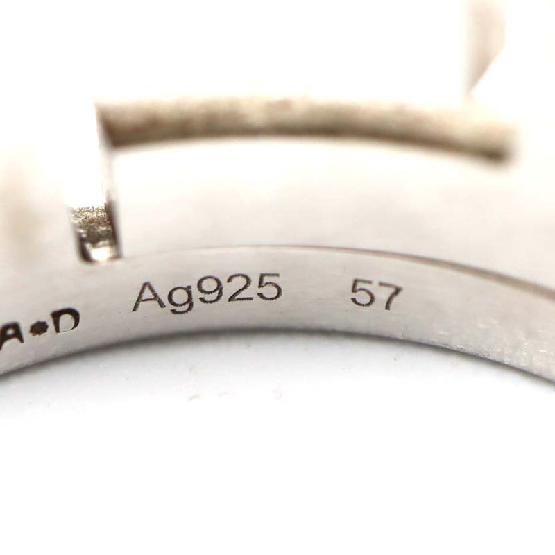 HERMES エルメス リング ムーブアッシュ ムーブアップリング 16.5号 サイズ57 SV925 8.3g アクセサリー M1295