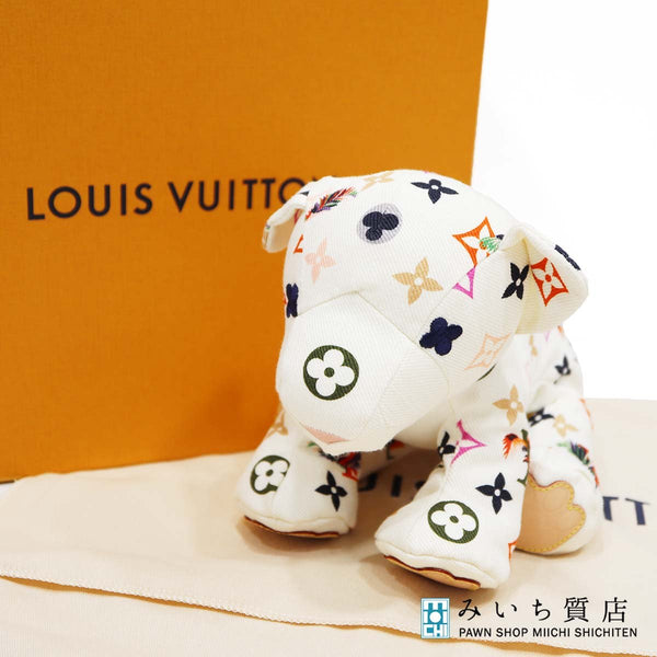 LOUIS VUITTON ルイヴィトン ぬいぐるみ ドゥドゥ・タイガー GI0735 コットン トラ 虎 おもちゃ 箱あり 25k970-2