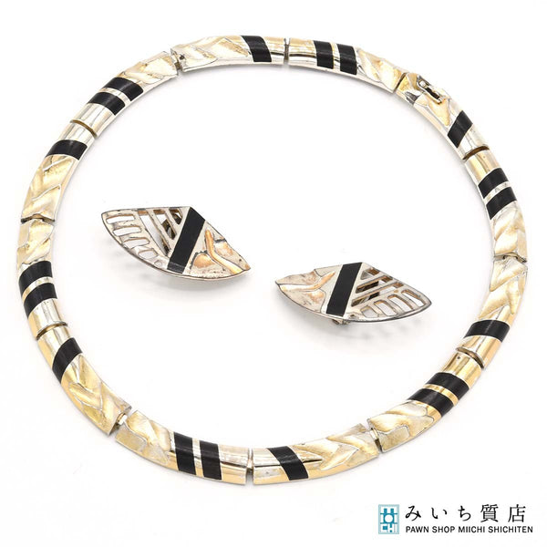 Lapponia ラポーニア ネックレス イヤリング セット シルバー 925 104.7g BANTU/ZANZIBAR アクセサリー 25k739-4