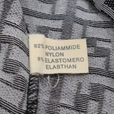 FENDI フェンディ Tシャツ カットソー ズッカ柄 グレー ストレッチ レディース サイズ40 トップス H22352