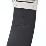 稼働 腕時計 HUBLOT ウブロ MDM 1520.100.1 クォーツ 黒文字盤 ラウンドフェイス デイト 2025.7電池交換済 M851